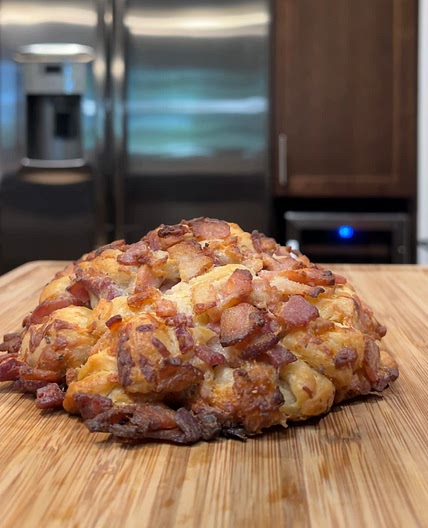 Pull Apart Bacon Bread