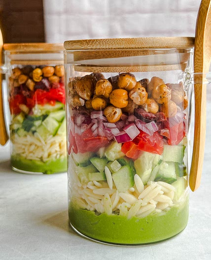 Orzo Salad (Oil-Free) 26G Protein