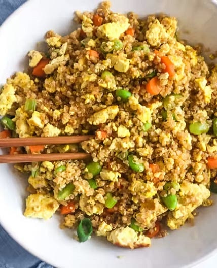 High Protein Vegan Fried "Rice"