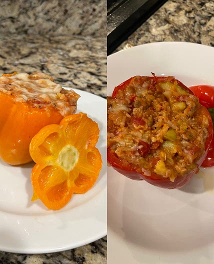 Stuffed bell peppers 