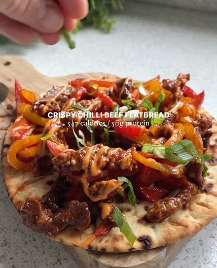 Part 11 | Crispy Chilli beef flatbread 🥵
