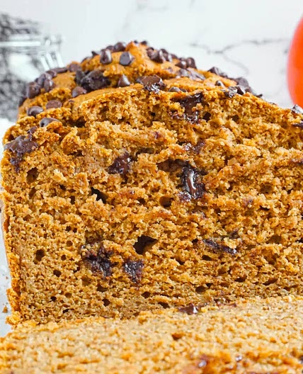 Pumpkin Chocolate Chip Bread