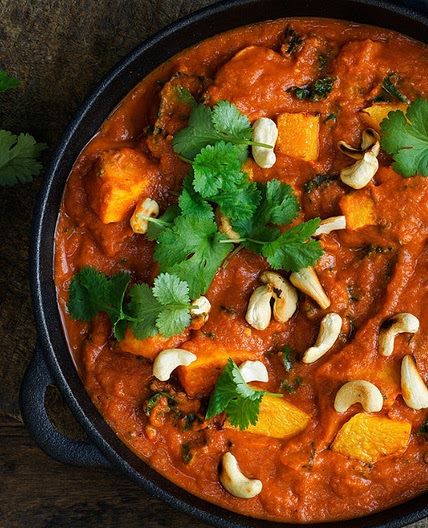 Butternut squash curry