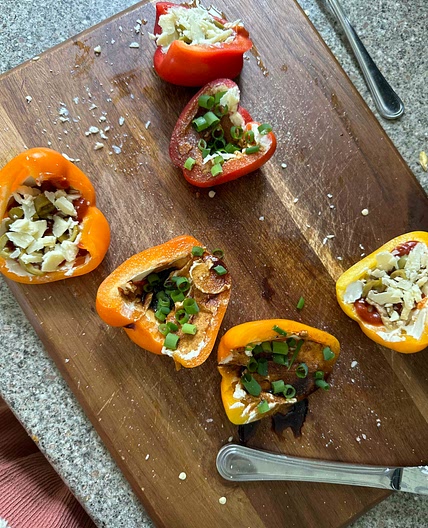 Bell pepper lunch