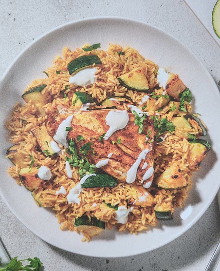 Tikka and Coriander Marinated Sea Bass