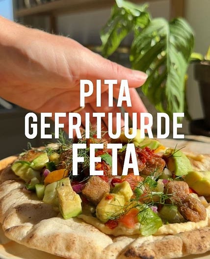 PITA GEFRITUURDE FETA 🥙
