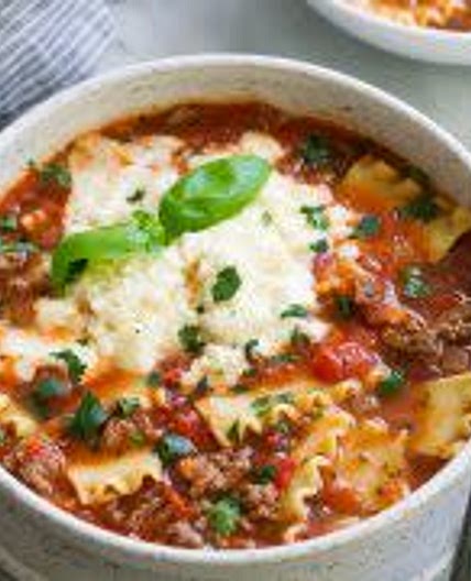 Lasagna Soup