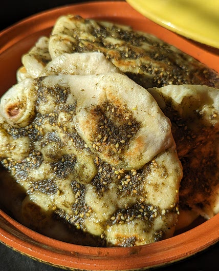 Za'atar Naan Bread