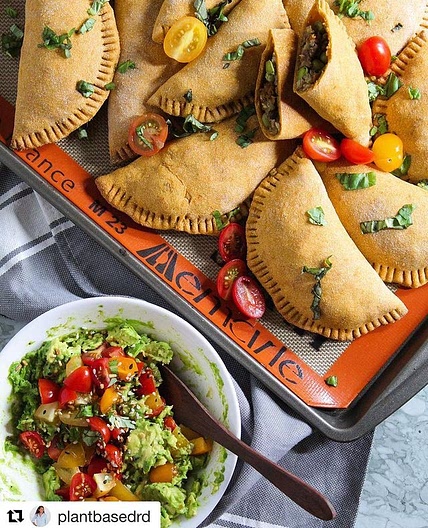 Gluten Free Plant Based Lentil Empanada