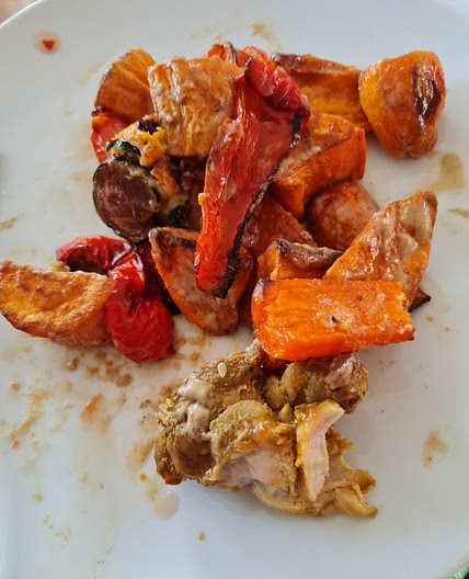 Roasted veggies
