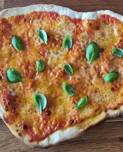 Authentic pizza dough