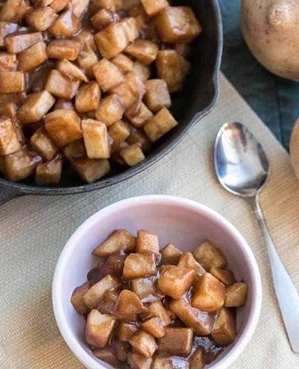 Baked Cinnamon Jicama