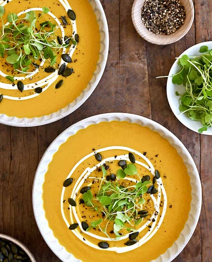 Thai Coconut Pumpkin Soup