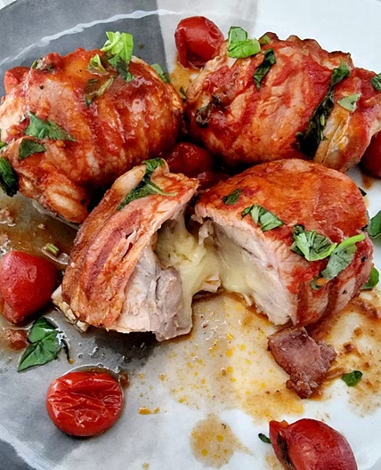 Chicken Brie Bombs