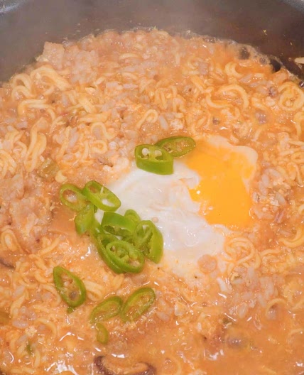 귀찮을때 딱! 라면죽 만들기