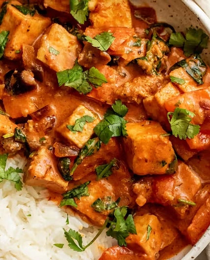 Peanut Red Curry Tofu