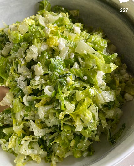 Easy fresh Greek salad