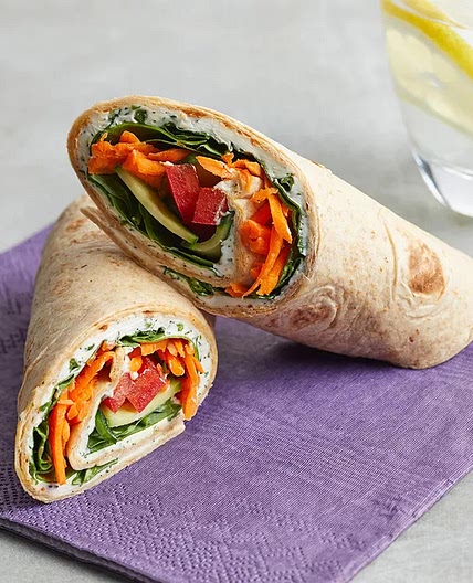 Cream Cheese and Veggie Roll-Ups