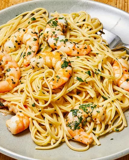 Shrimp Scampi Pasta
