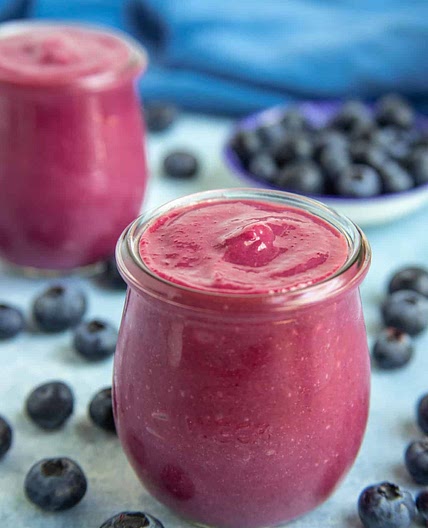 Homemade Blueberry Curd