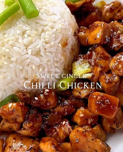 Recipe Sweet Ginger Chili Chicken 🍗