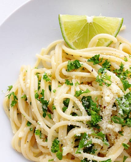 Jillian Harris: Lime Parmesan Pasta - Natures Fare