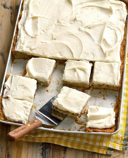Frosted Banana Bars