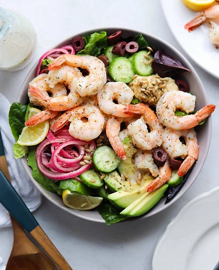Grilled Shrimp Salad