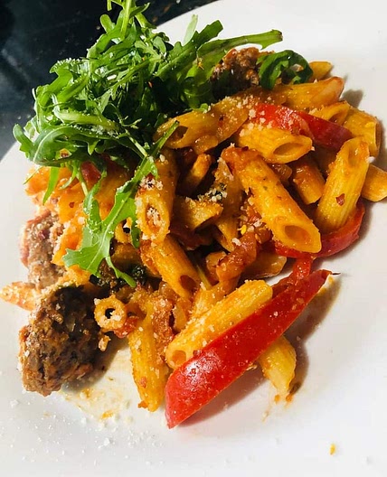 Spicy Meat Pasta