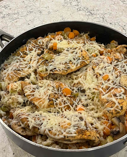 Thyme Chicken & Rice casserole 