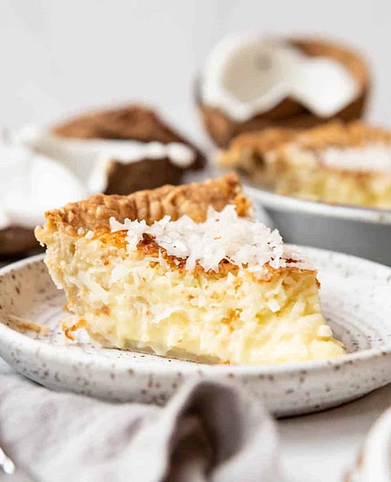 Coconut Custard Pie Recipe