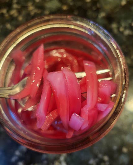Quick Pickled Red Onions