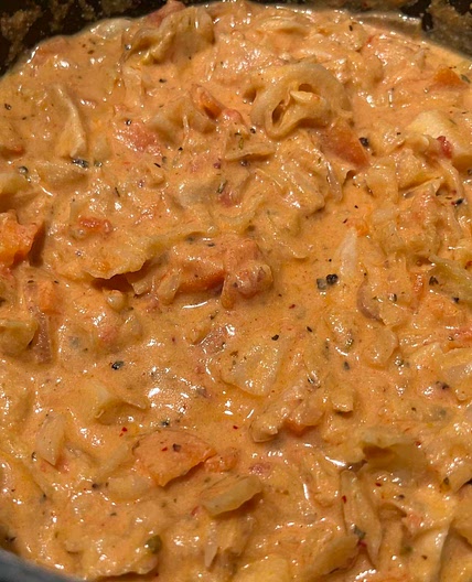 Creamy Tomato Cashew Nut sauce