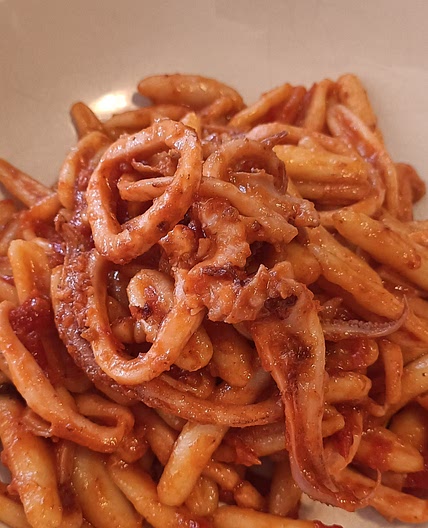 Calamarata di calamari