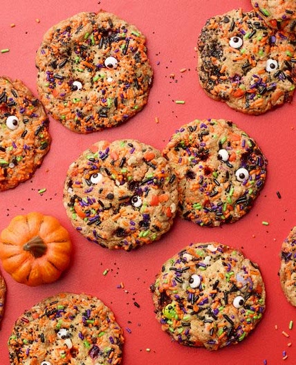 Halloween Chocolate Chip Cookies