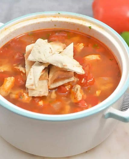 Chicken Tortilla Soup(After 3rd week)