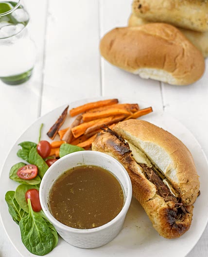 Pioneer Woman's Italian Drip Beef Sandwich