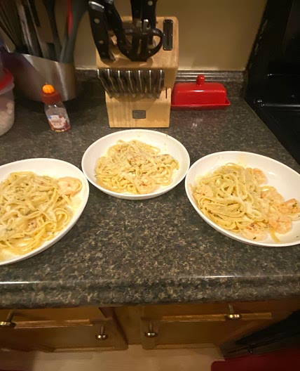 Shrimp Scampi With Orzo