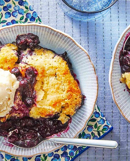 Blueberry Cobbler