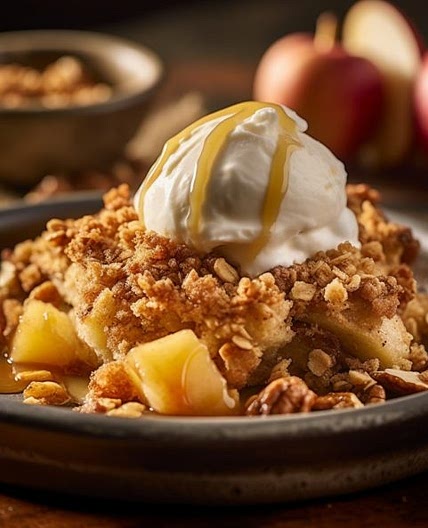 Mary Berry Apple Crumble