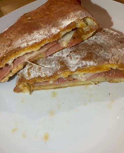 Fettarmer Calzone