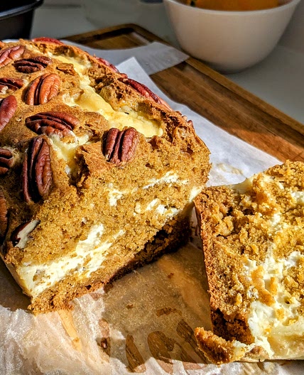 Mom's Pumpkin Cheese Bread