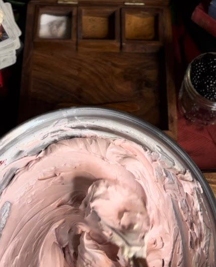 Blackberry Prosecco Frosting