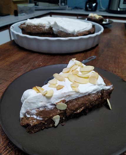 Chocolate Coconut Cream Pie