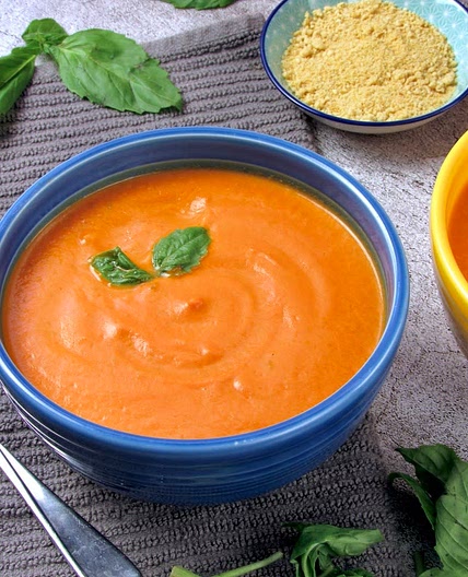Vegan Tomato Basil Soup
