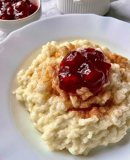 German Milk Rice Pudding - Milch Reis 