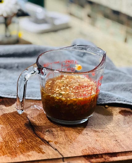 Egg Roll Spicy Dipping Sauce | 春卷蘸水