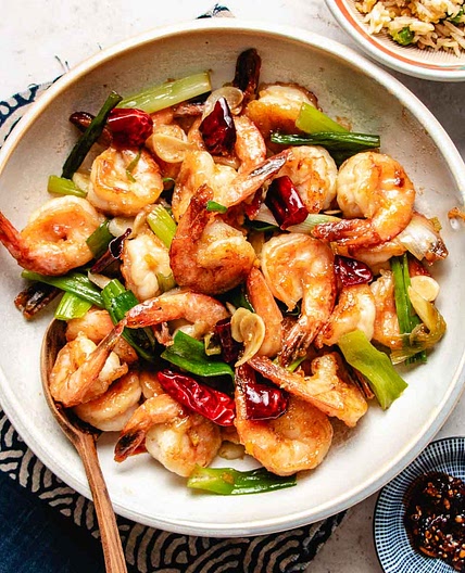Mongolian shrimp recipe