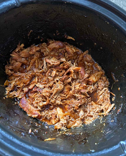 Honey BBQ pulled Chicken