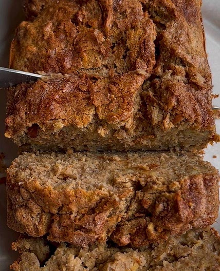 cinnamon sugar apple pie banana bread